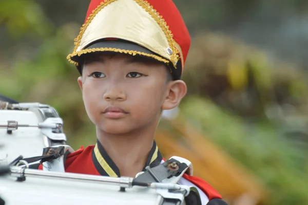 Τάρακαν Ινδονησία Ιανουαρίου 2017 Διαγωνισμός Μπάντας Στο Σχολείο Don Bosco — Φωτογραφία Αρχείου