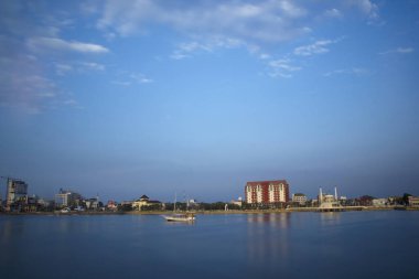 Makassar, Endonezya. 20 Eylül 2012. Losari Sahili Makassar Endonezya