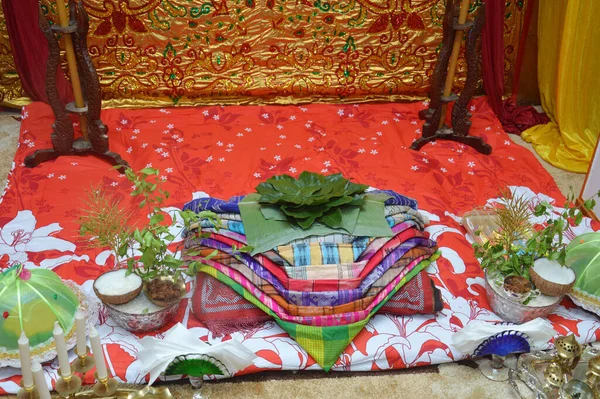 Tarakan Indonesia 9Th January 2016 Mappacci Traditional Wedding Ceremony Bugisnese — ストック写真