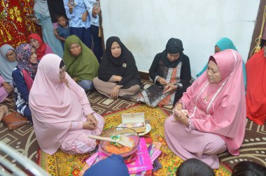 Tarakan, Endonezya - 16 Ekim 2017: Geleneksel Bugisnese Seremonisi 
