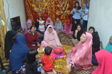 Tarakan, Endonezya - 16 Ekim 2017: Geleneksel Bugisnese Seremonisi 