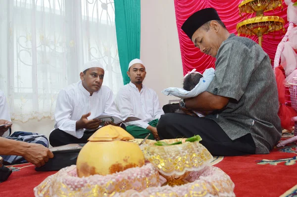 Tarakan Indonesia 26Th Apr 2016 Some Scholars Give Recited Prayers — Stock Photo, Image