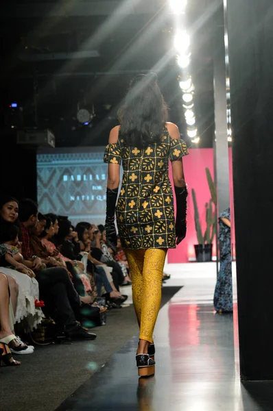 Jakarta Indonesia 21Th August 2016 Desfile Moda Barli Asmara Para — Foto de Stock