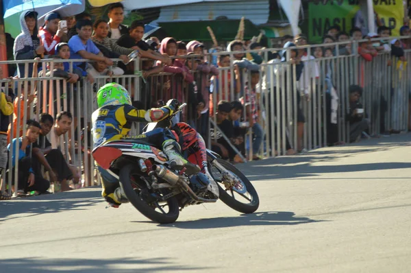 Tarakan Indonesia Mayo 2017 Campeonato Nacional Motoprix Circuito Permanente Datu —  Fotos de Stock