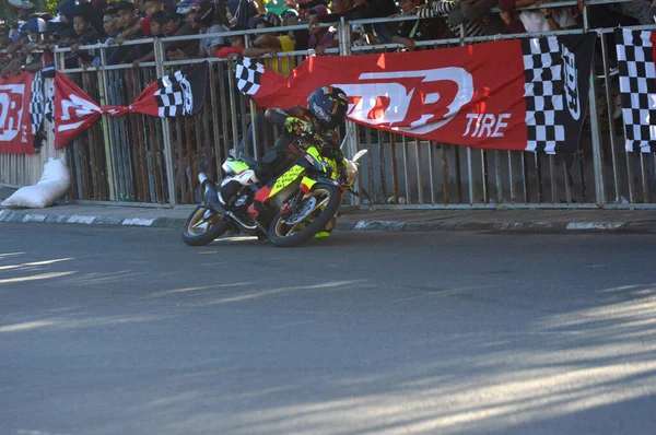 Tarakan Indonézia 2017 Május Motoprix Nemzeti Bajnokság Oin Nem Állandó — Stock Fotó