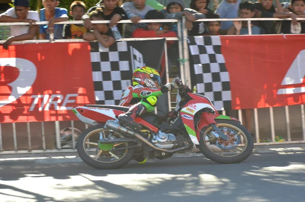 Tarakan Indonesia Mayo 2017 Campeonato Nacional Motoprix Circuito Permanente Datu — Foto de Stock