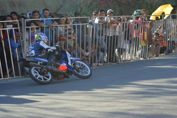 Tarakan Indonesia Maggio 2017 Motoprix Campionato Nazionale Oin Circuito Non — Foto Stock