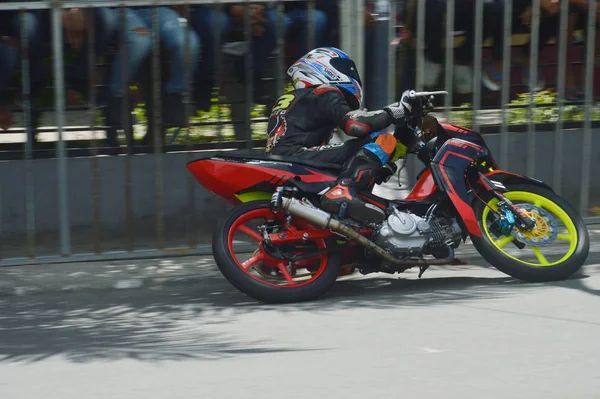 Tarakan Indonesia Mayo 2017 Campeonato Nacional Motoprix Circuito Permanente Datu —  Fotos de Stock