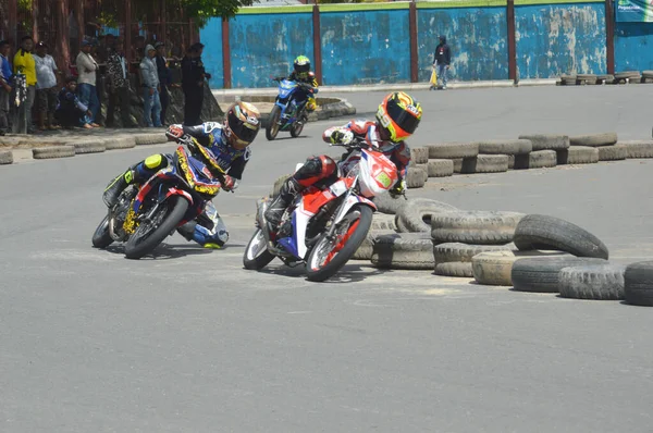 Таракан Індонезія Травня 2017 Національний Чемпіонат Motoprix Oin Non Persional — стокове фото