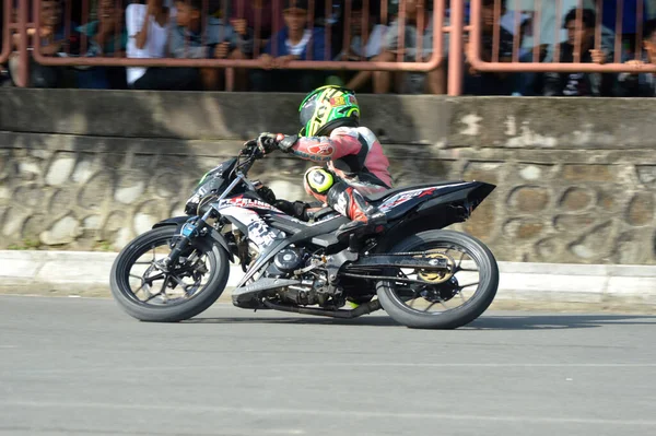 Tarakan Indonesia Mayo 2017 Campeonato Nacional Motoprix Circuito Permanente Datu —  Fotos de Stock