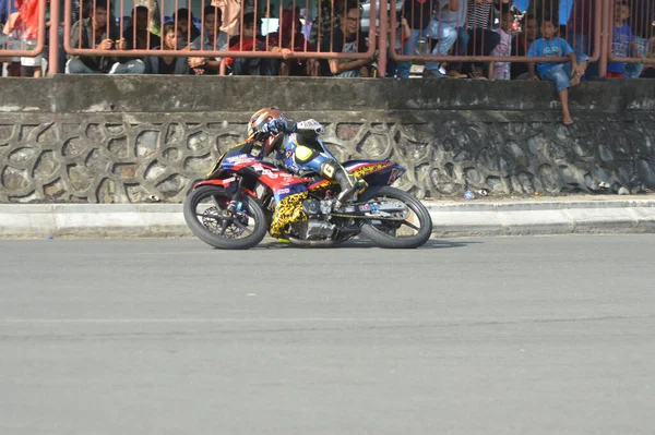 Ταρακάν Ινδονήσια Μαΐου 2017 Motoprix Εθνικό Πρωτάθλημα Μόνιμο Κύκλωμα Datu — Φωτογραφία Αρχείου