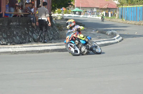 Tarakan Indonesien Maj 2017 Motoprix Nationella Mästerskapet Oin Den Icke — Stockfoto