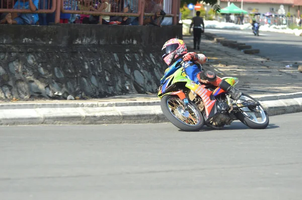 Tarakan Indonezja Maja 2017 Mistrzostwa Kraju Motoprix Oin Niestałego Obwodu — Zdjęcie stockowe