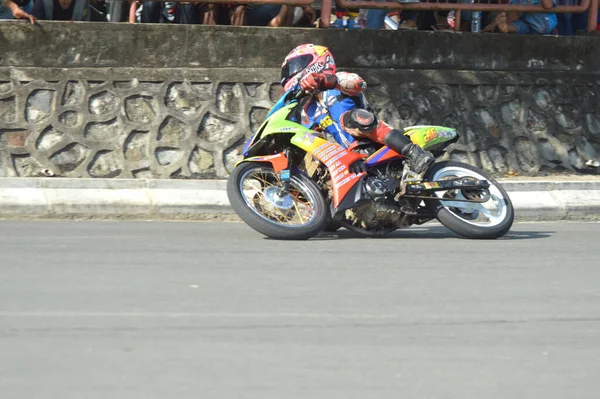 Tarakan Indonesia Mayo 2017 Campeonato Nacional Motoprix Circuito Permanente Datu — Foto de Stock