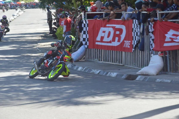 Tarakan Ndonezya Mayıs 2017 Motoprix Ulusal Şampiyonası Daimi Olmayan Datu — Stok fotoğraf