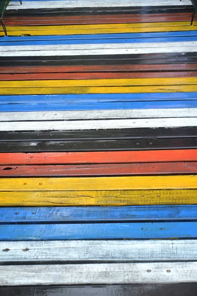 Wzór Faktura Kolorowym Tle Drewnianej Deski — Zdjęcie stockowe