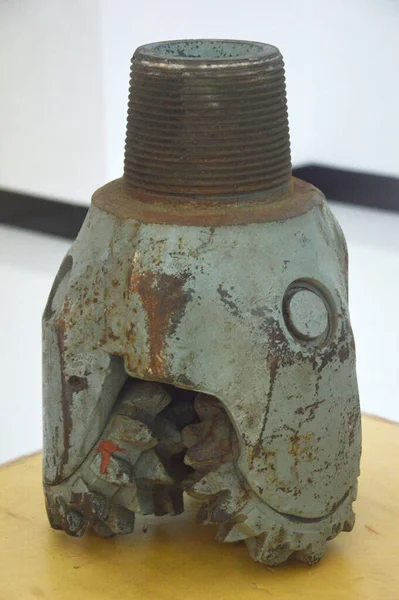 Bit Head Gas Petroleum Drill Machine Tool Exploration Equipment — Stock Photo, Image