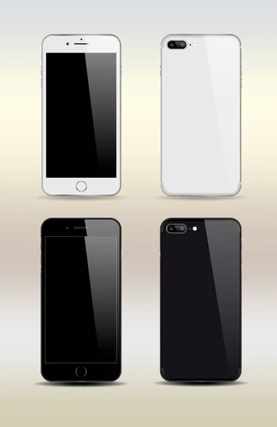 Nouveau smartphone design — Image vectorielle