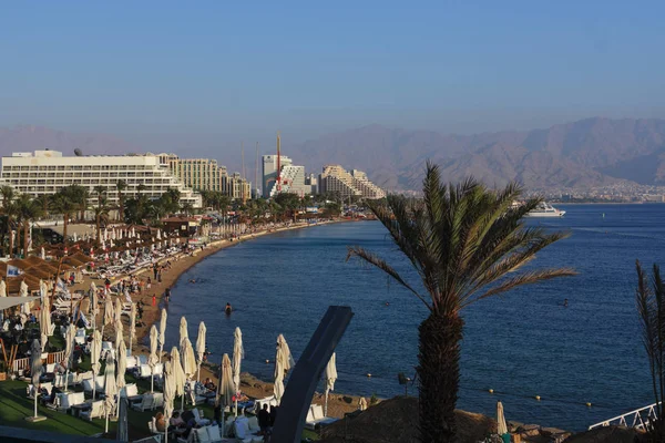 De Golf van de rode zee in Israël — Stockfoto