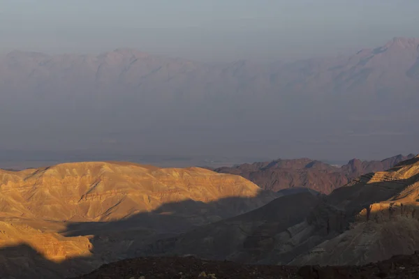 중동에서 다 색된 모래 산 — 스톡 사진