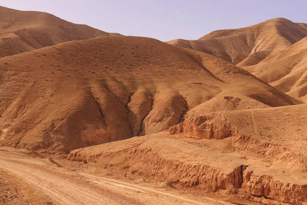 Die sandwüste in israel Stockbild
