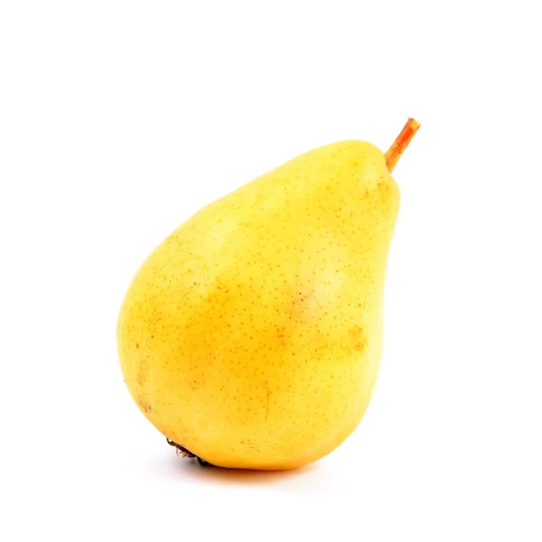 Ripe Pear Isolated White Background — Stock Photo, Image