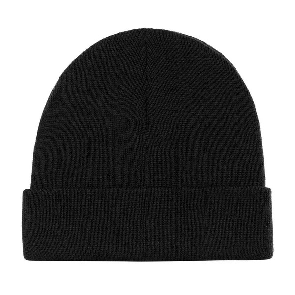 Black Hat Isolated White Background — Stock Photo, Image