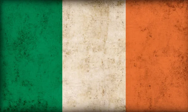 Grunge arkaplanda İrlanda bayrağı