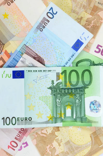 Mucho Dinero Euros Como Telón Fondo — Foto de Stock