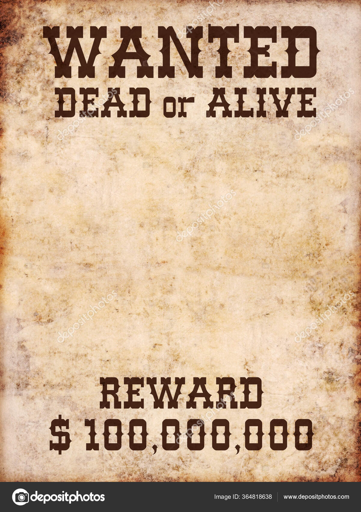Wanted dead or alive Stock Photos, Royalty Free Wanted dead or alive Images  | Depositphotos