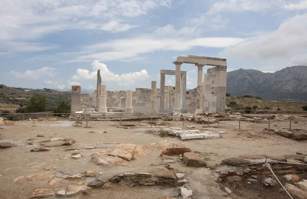 Templo Deméter Isla Naxos Grecia — Foto de Stock