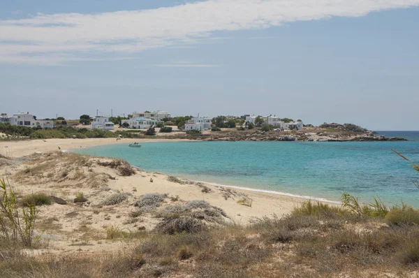 Mikri Vigla Praia Ilha Naxos Grécia — Fotografia de Stock