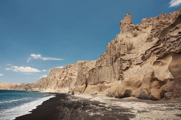 Vlihada Beach Santorini Adası Yunanistan