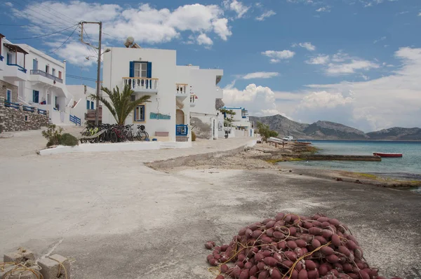 Malý Rybářský Přístav Vesnice Ostrově Koufonisi Řecku — Stock fotografie