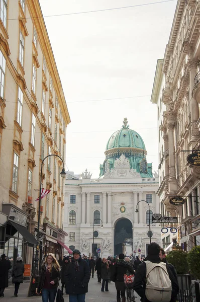 Město Vídeň Rakousko 2013 Architektura Města Vídeň Rakousko Slunný Jarní — Stock fotografie