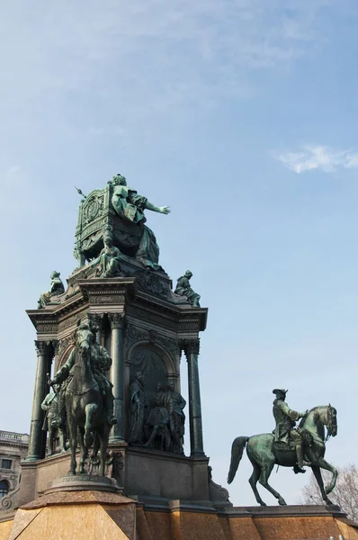 Viyana Şehir Avusturya 2013 Maria Theresa Anıt Viyana Kenti Avusturya — Stok fotoğraf