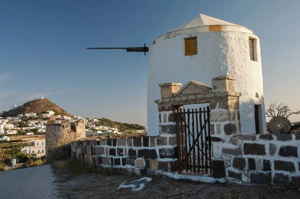 Windmolen Appartement Plaka Dorp Erachter Milos Eiland Griekenland — Stockfoto