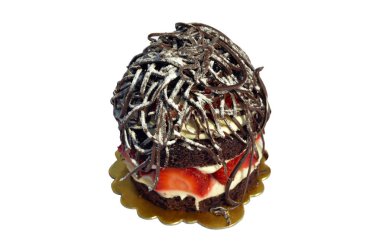 çikolatalı çilekli pasta