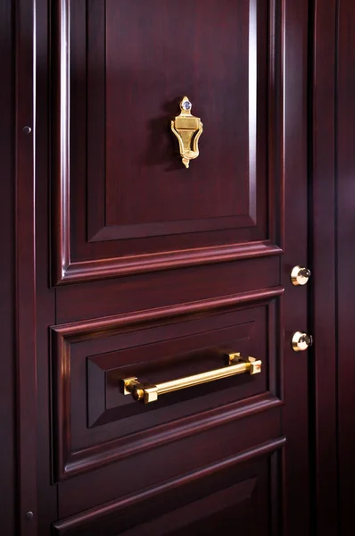 Sistema de cerradura puerta acero —  Fotos de Stock