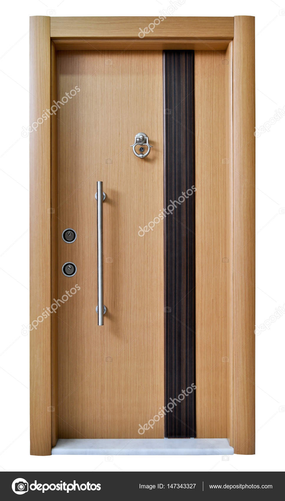 Modern Hauseingangstur Holz - Heimidee