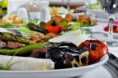 Delicious patlican kebap