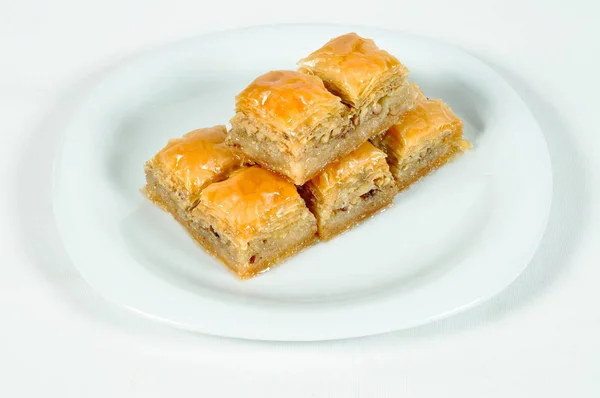 Nagyon édes dió baklava — Stock Fotó