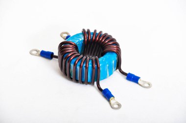 Transformer copper coil clipart