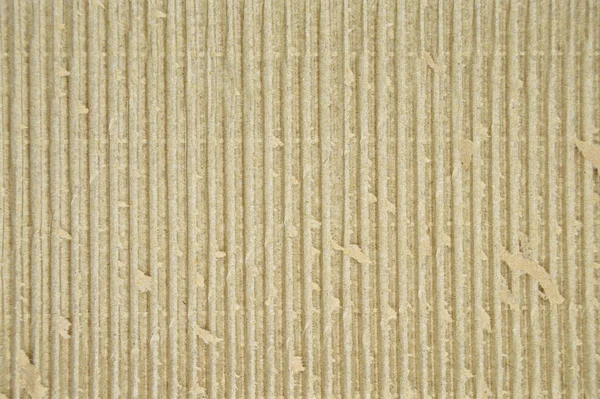 Brown and beige colored corrugated cardboard detail — Stock Photo, Image