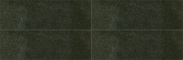 Téglalap zökkenőmentes fekete kvarc kerámia mozaik csempe textúra háttér — Stock Fotó
