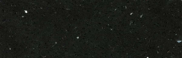 クォーツブラックセラミックモザイクタイルテクスチャ石の背景 — ストック写真