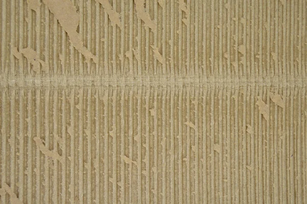 Brown and beige colored corrugated cardboard detail — 스톡 사진