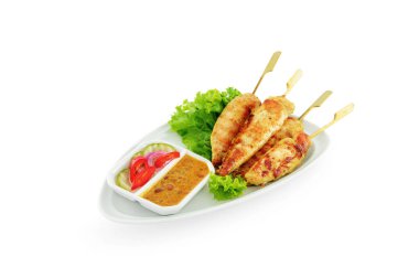 Tavuk Satay izole
