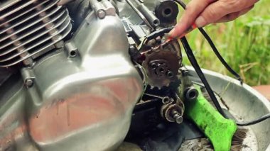 Diş fırçası tarafından motor Temizleme