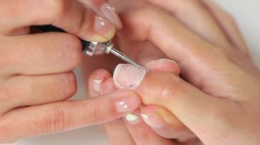 Manikür yakın çekim